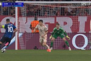 这球精彩图拉姆做球，劳塔罗外脚背弹射破门